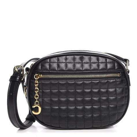 celine c charm quilted bucket bag|Medium C Charm bucket in quilted calfskin .